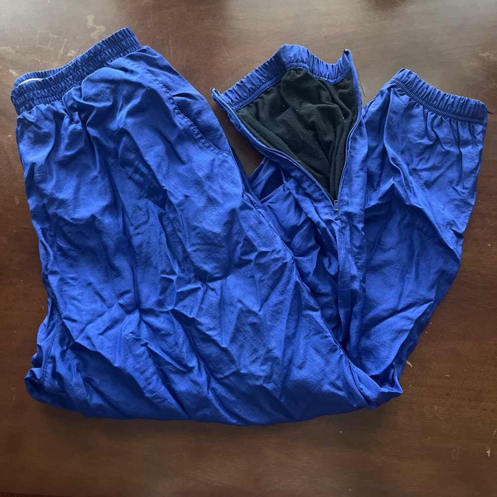 Blue Women's Track Pants Joggers